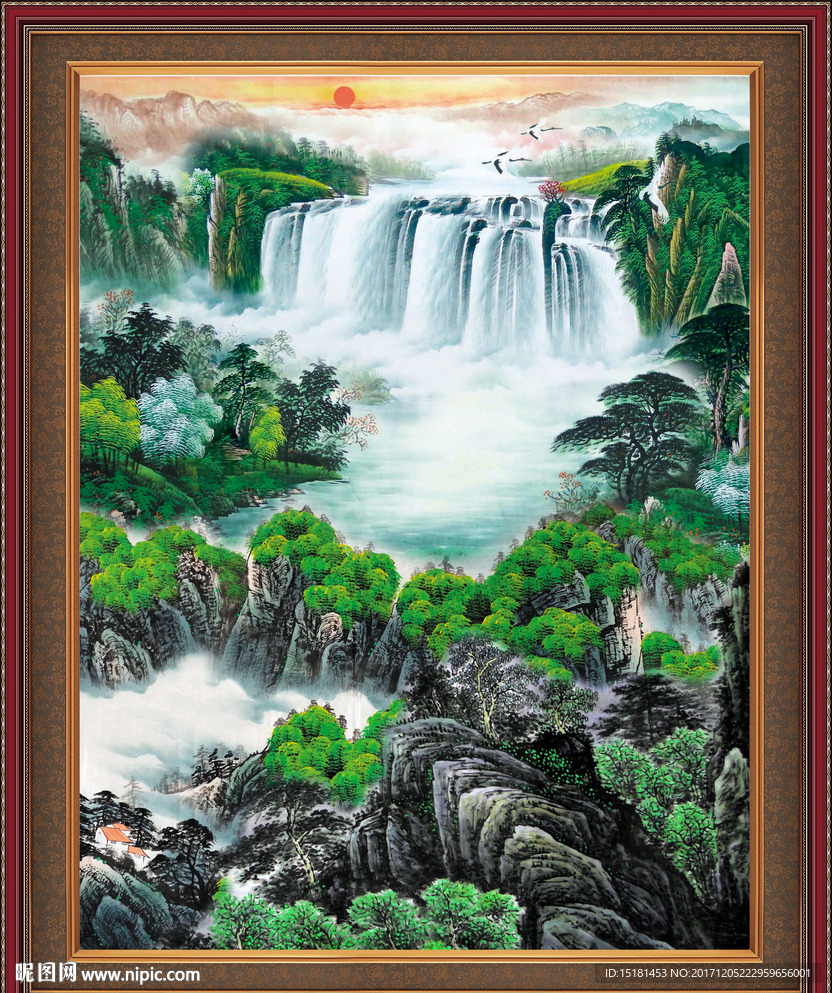 山水国画