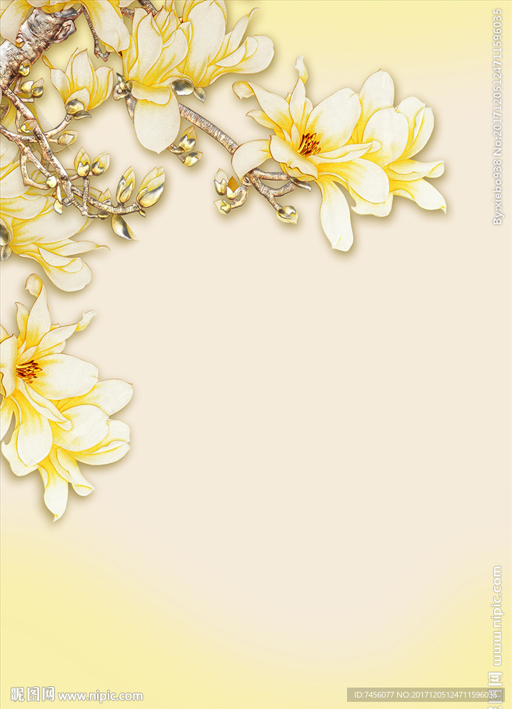 彩雕兰花玄关过道