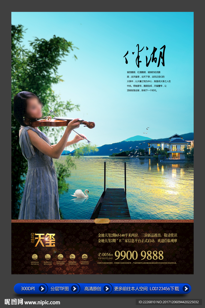 高端房地产广告