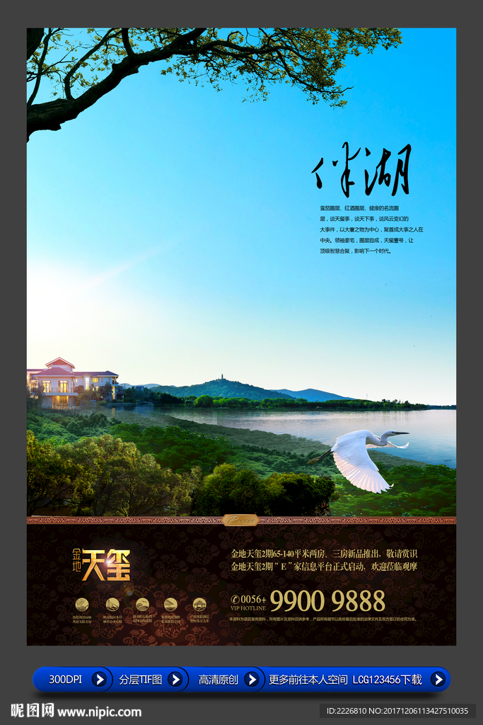 高端房地产广告