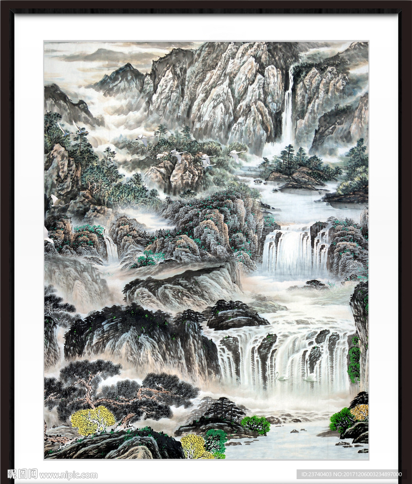 国画山水