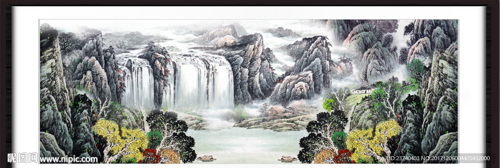 国画山水