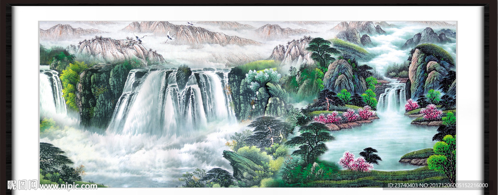 国画山水