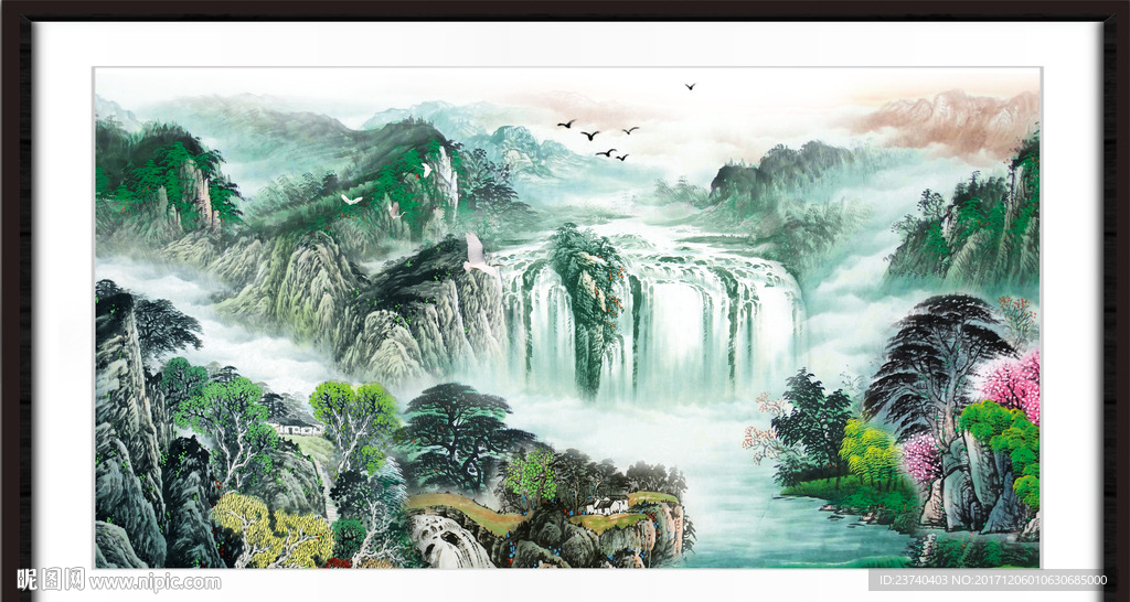 国画山水