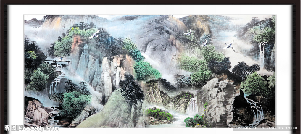 国画山水