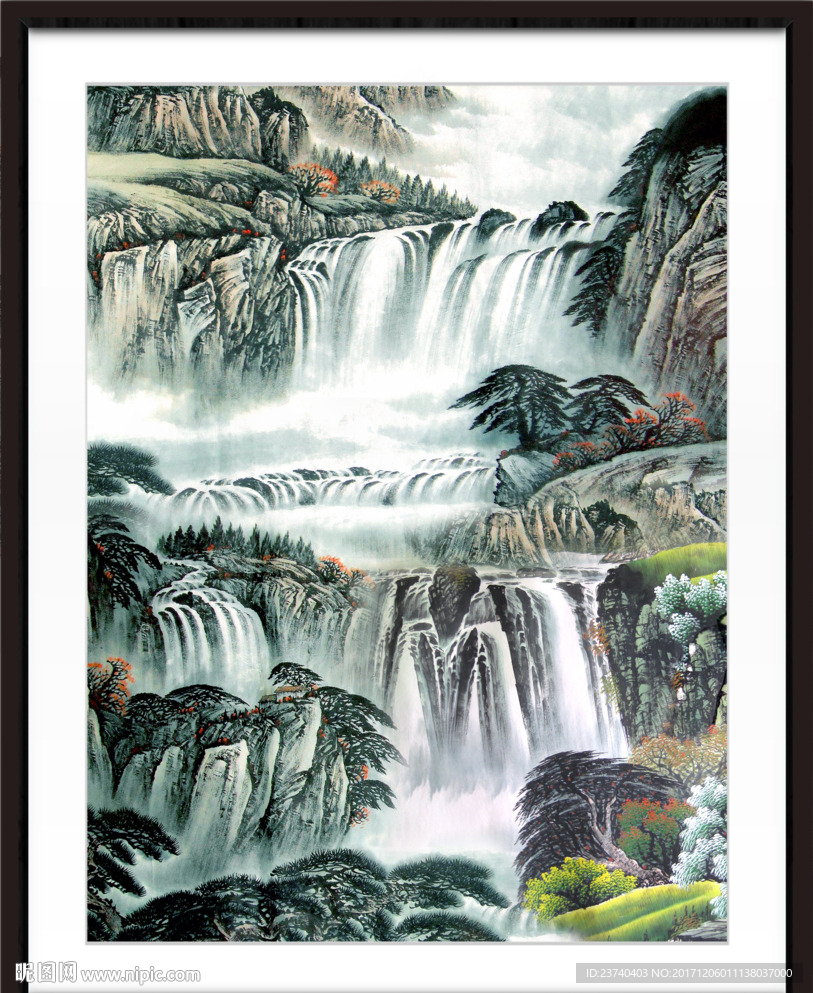 山水国画