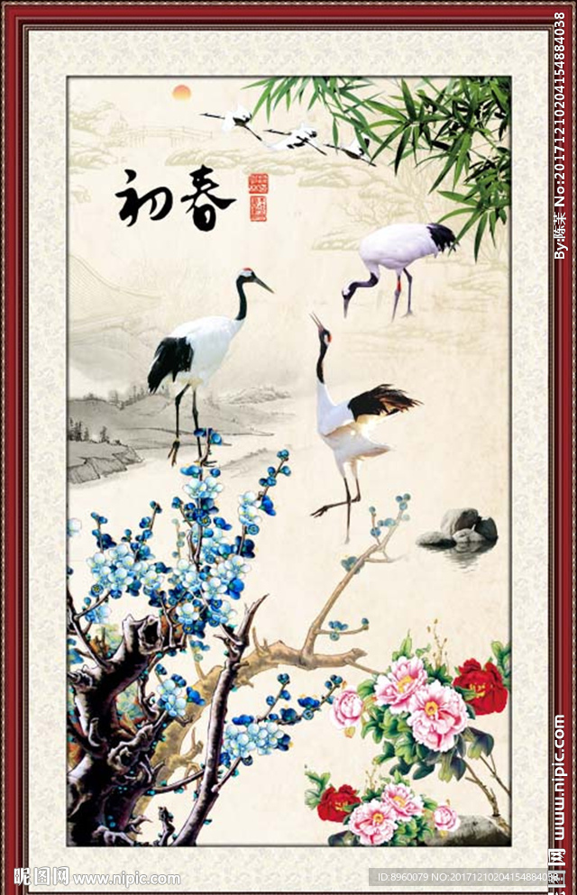 梅花国画