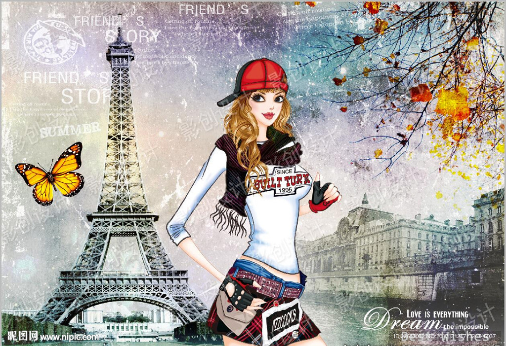 欧美风格装饰画