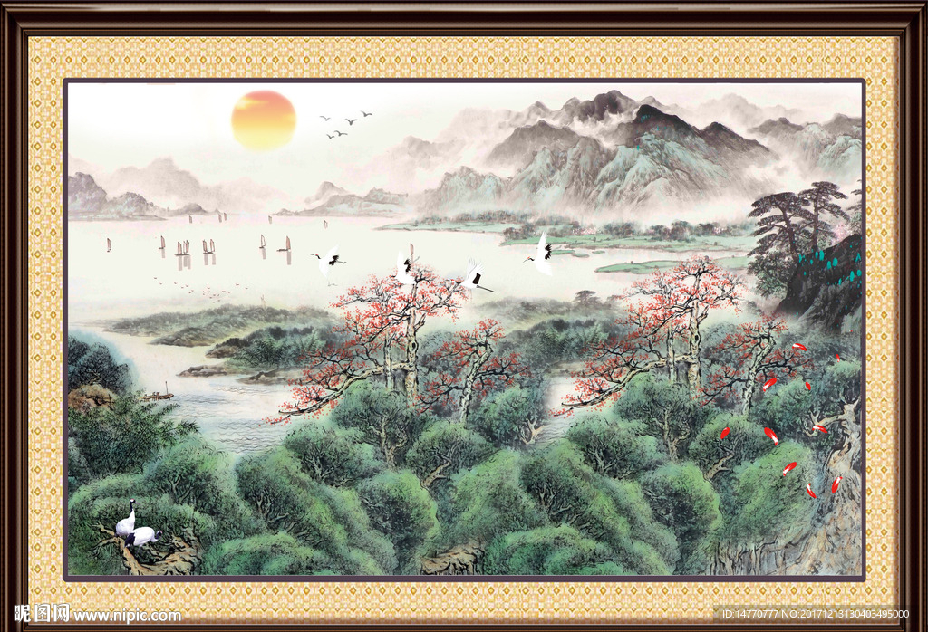 国画风景