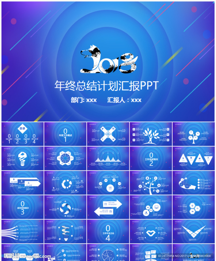 年终总结ppt
