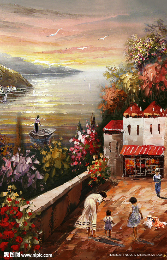 油画