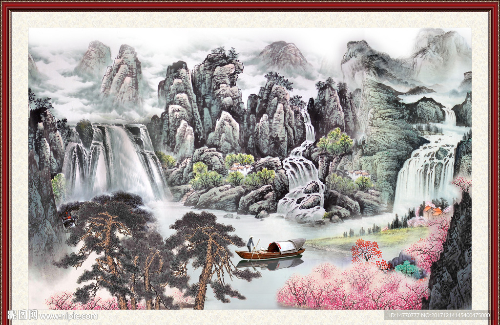 国画山水