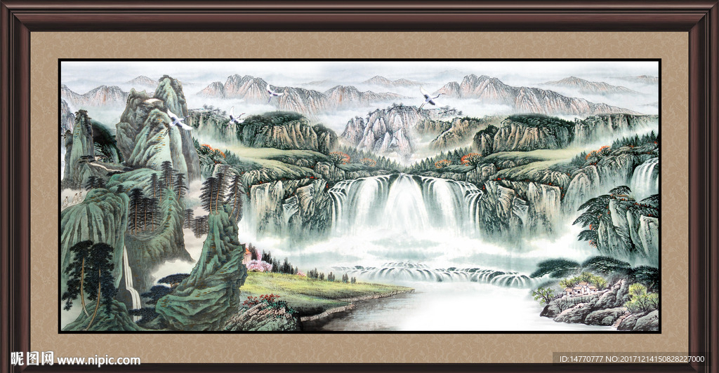 山水国画