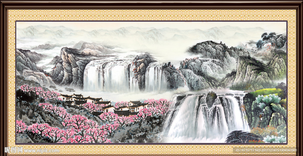 山水国画