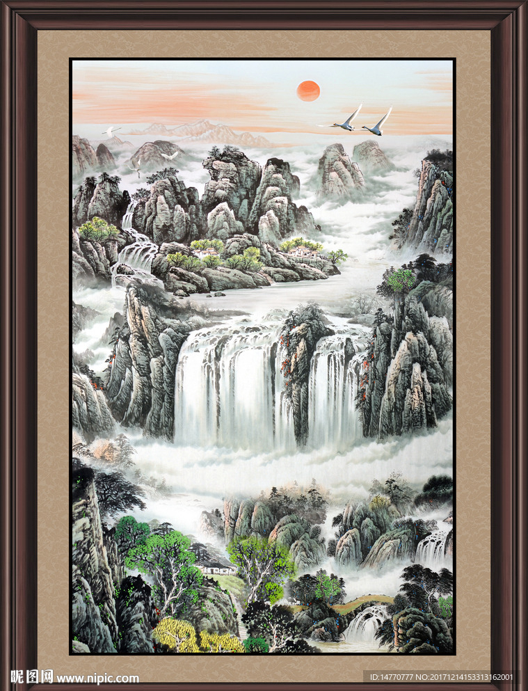 国画山水