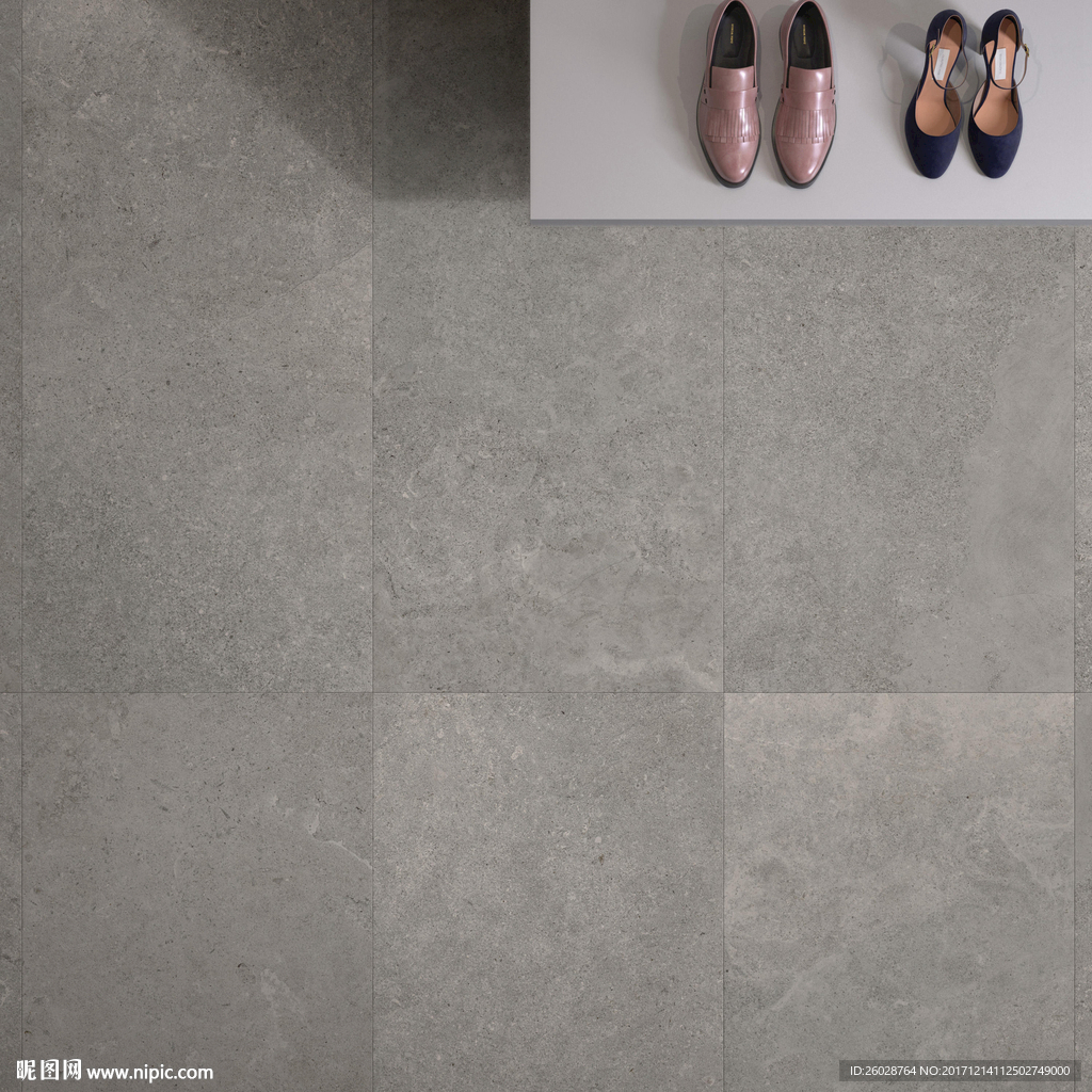 极致简约风格 仿古砖国外效果图