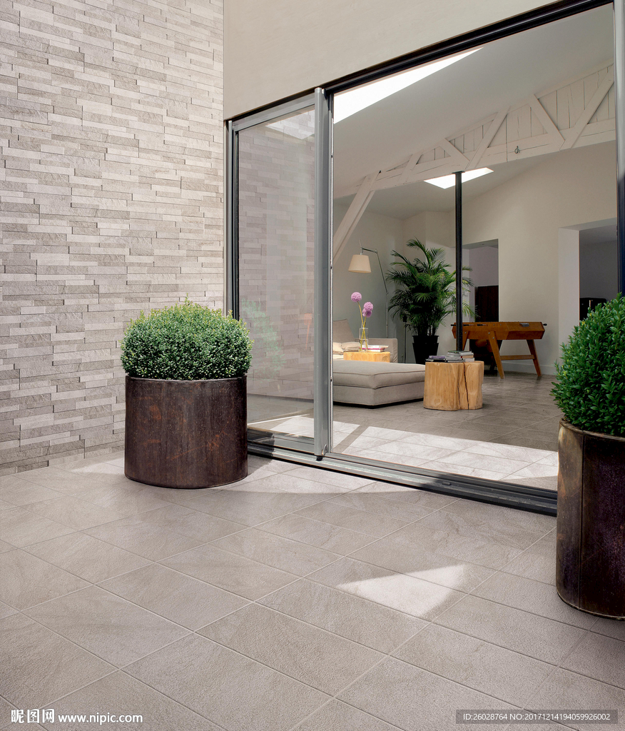 极致简约风格 仿古砖国外效果