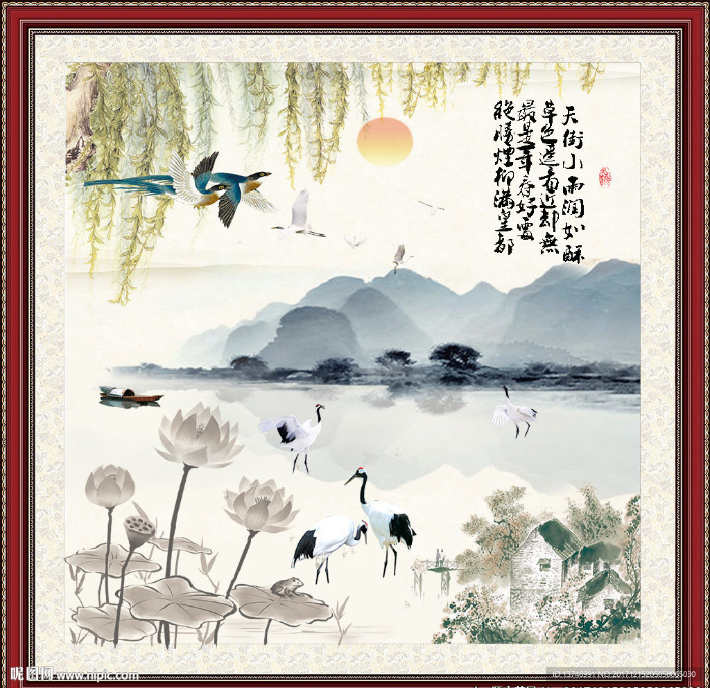 花开富贵 春意盎然