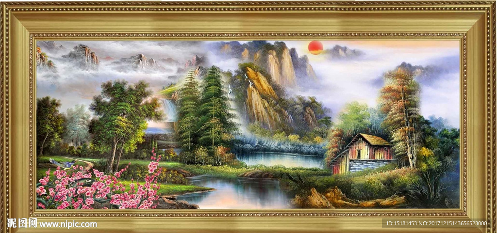 油画风景