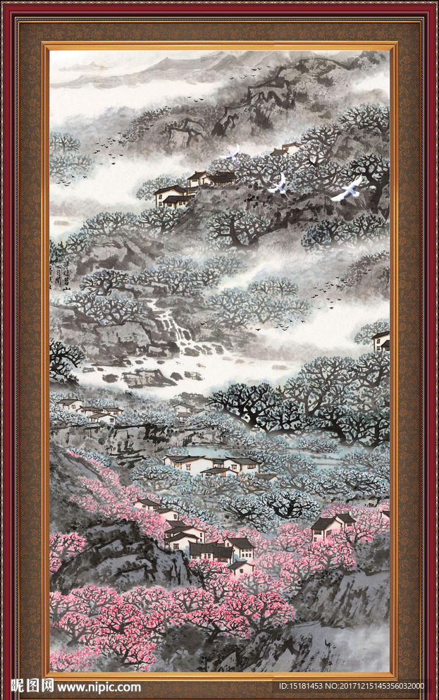 山水国画