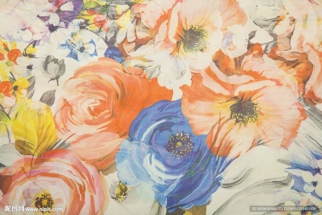 花卉水彩