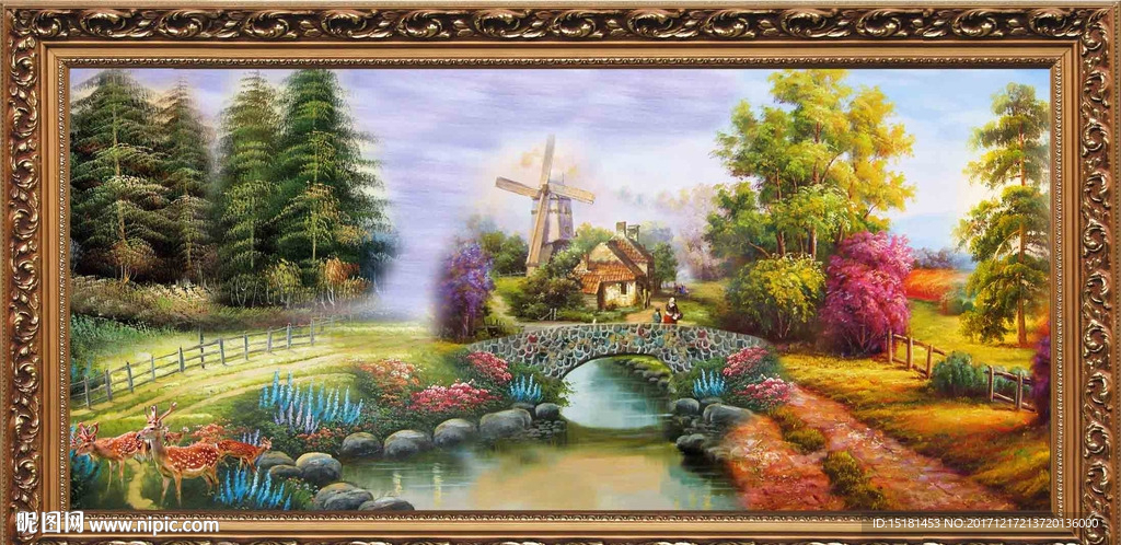 油画风景