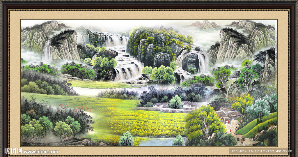 山水国画
