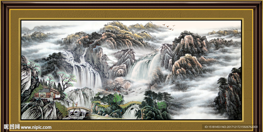 水墨山水