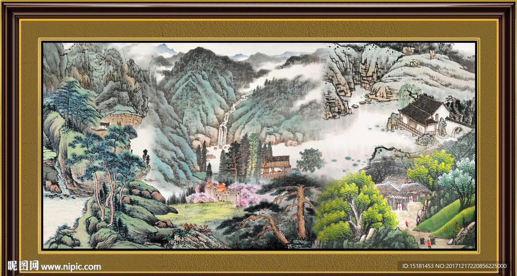 国画山水