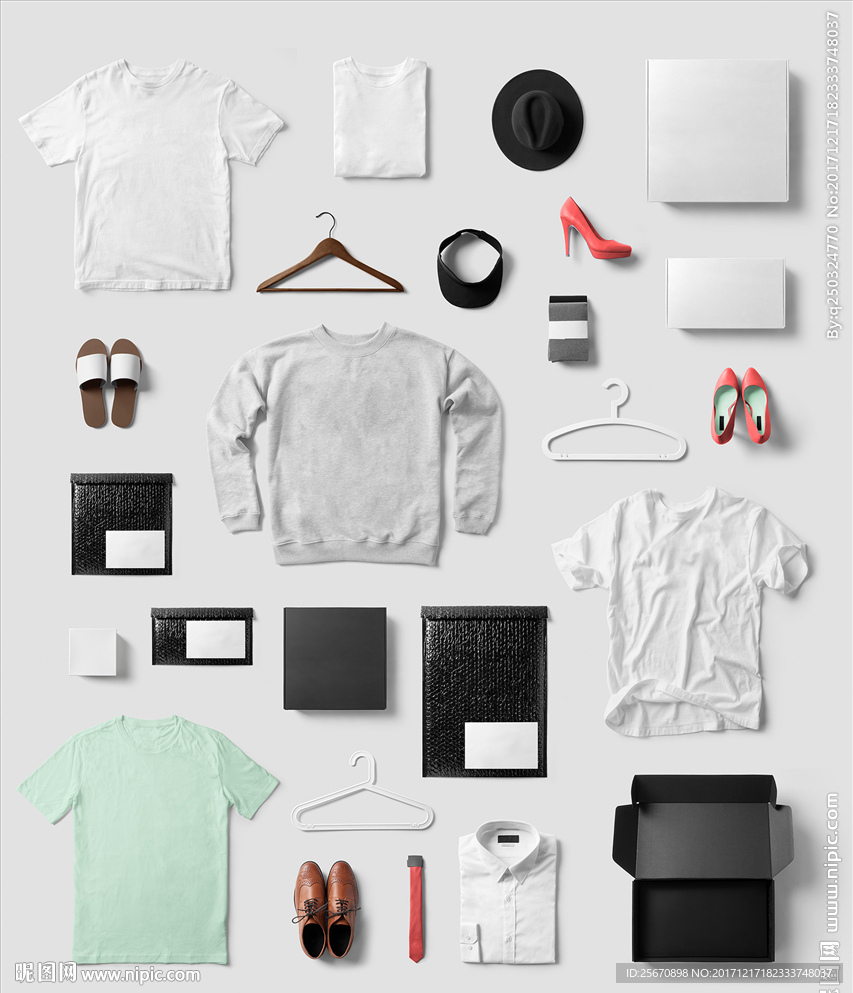 服饰vi样机设计图__广告设计_广告设计_设计图库_昵图网nipic.com