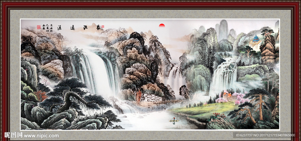 国画山水