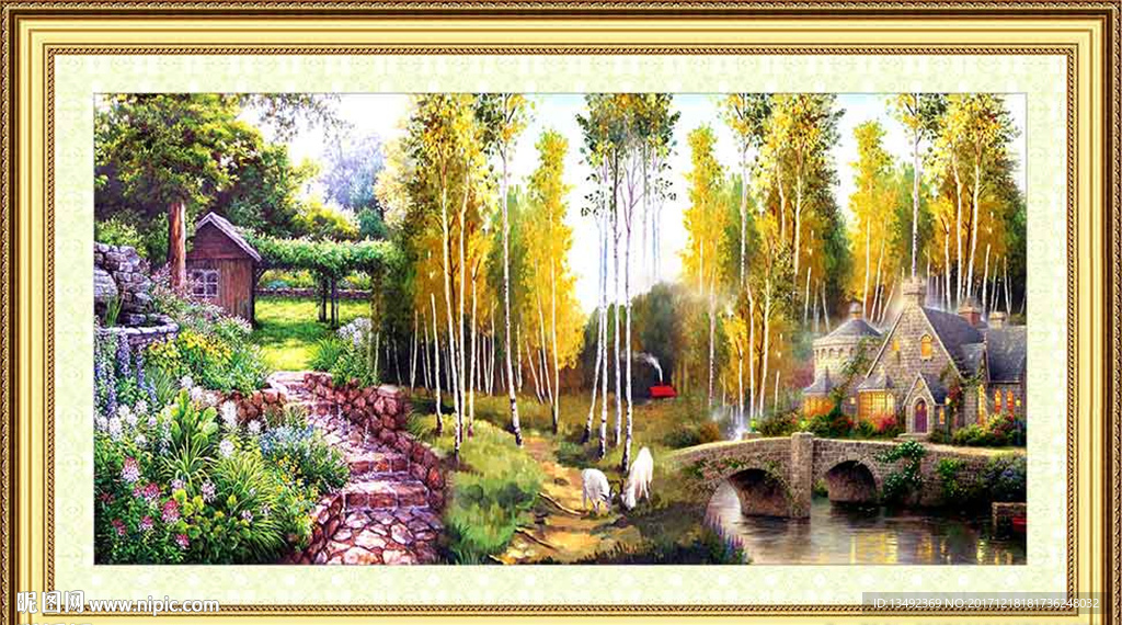 西方油画