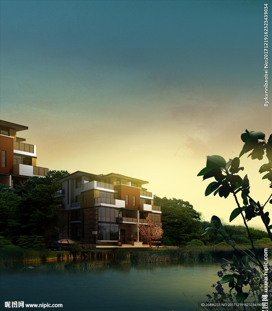 房地产别墅广告