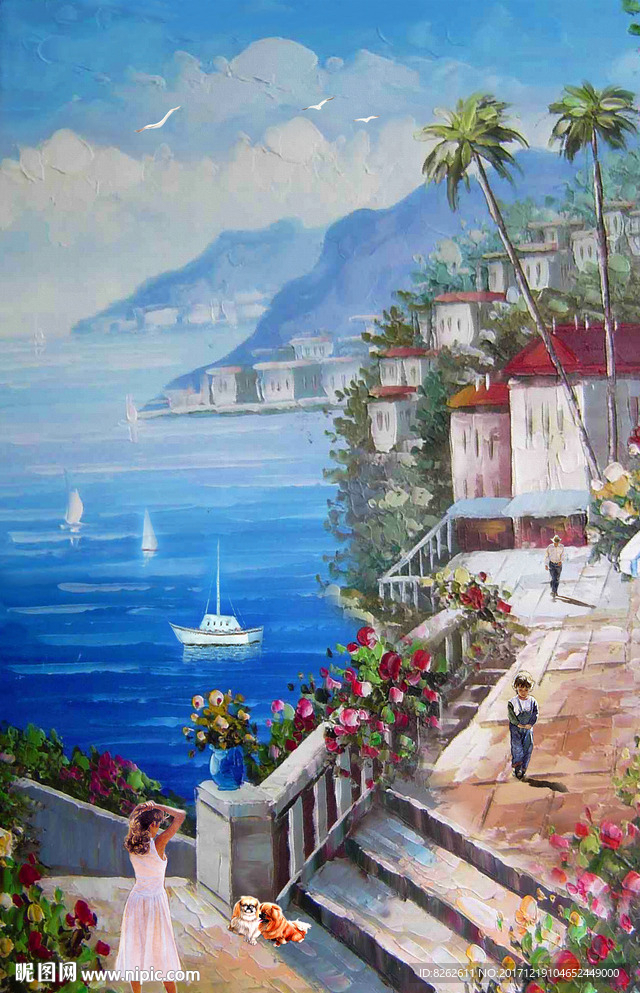 油画风景