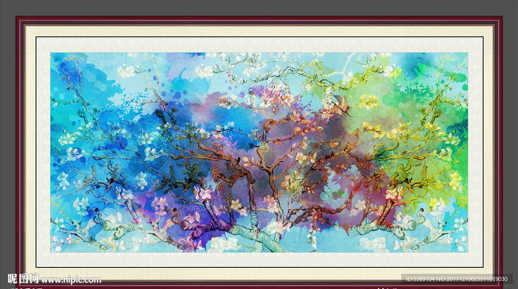 花卉油画