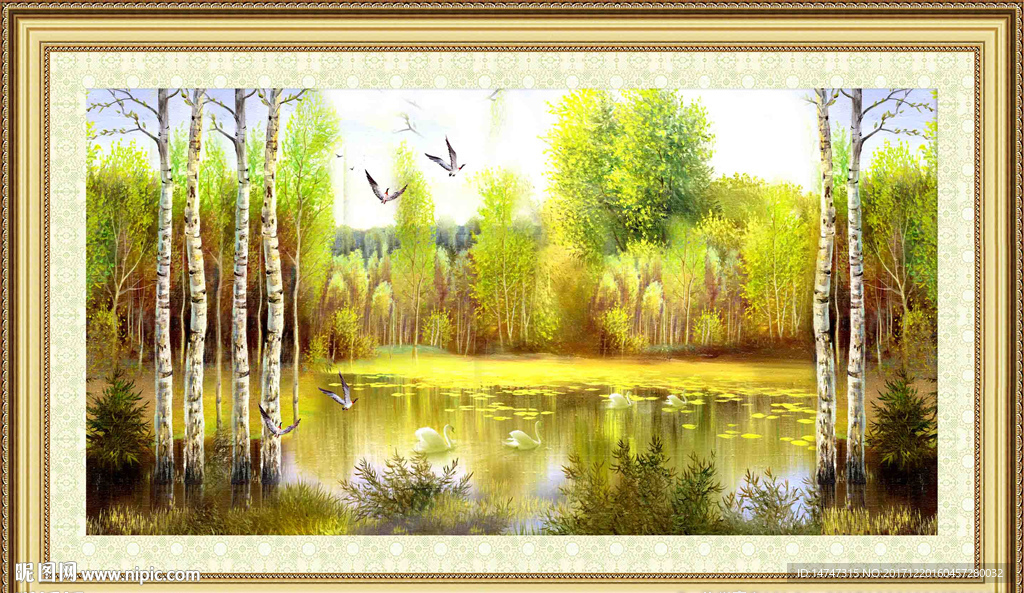 油画