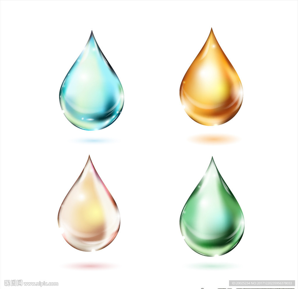 水滴油滴