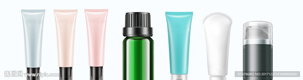 化妆品效果图 瓶身