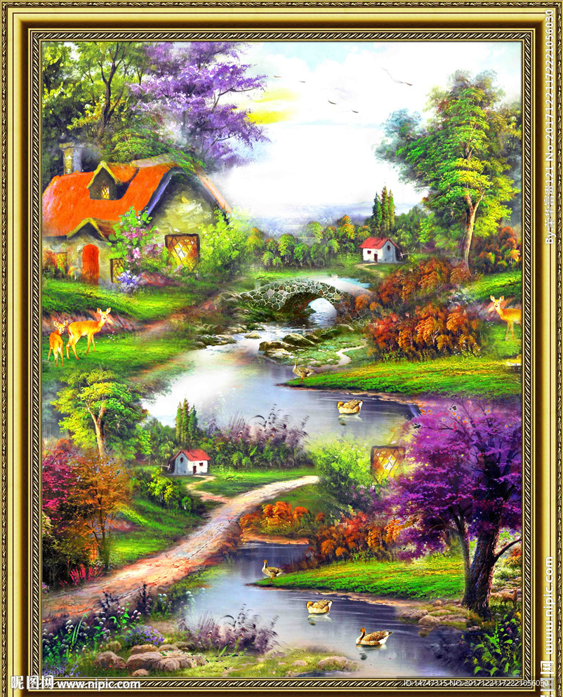 风景油画