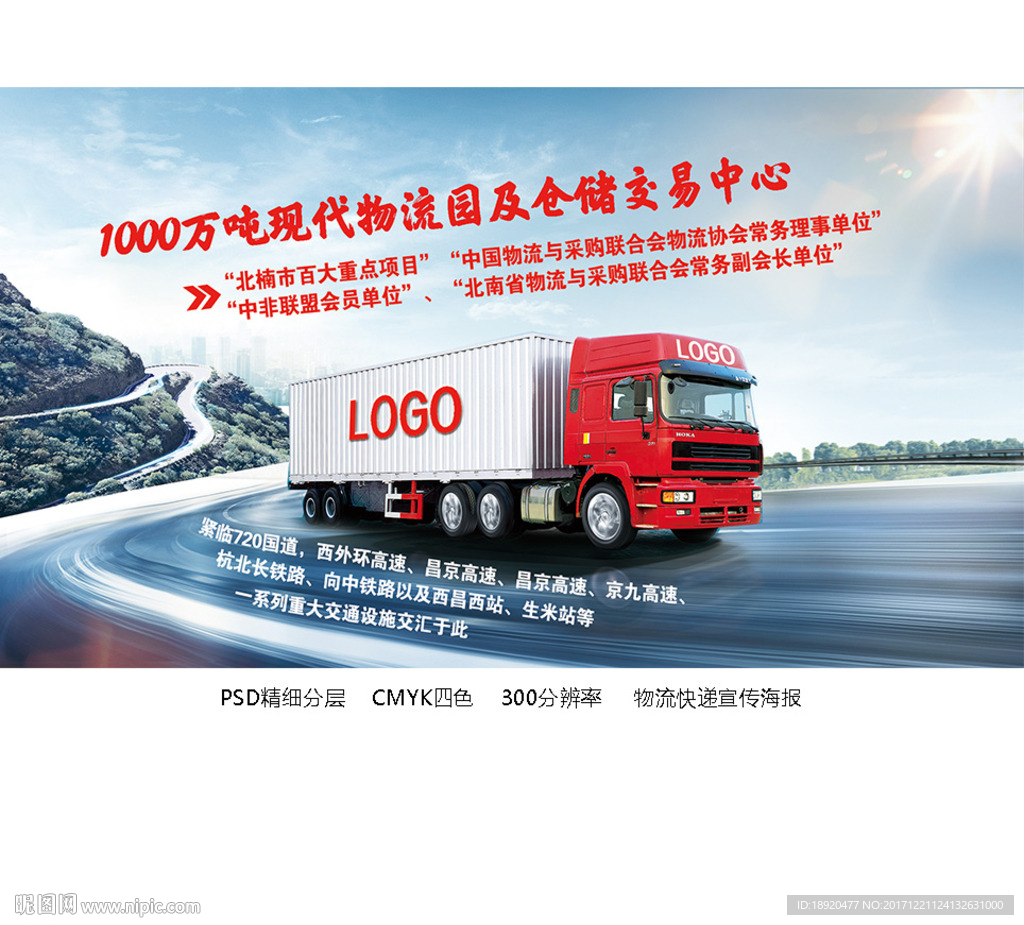 物流海报