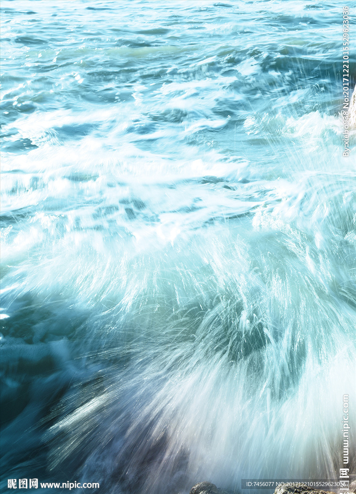 河流大海急流玄关过道