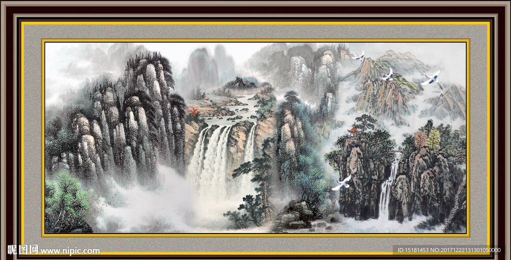 国画山水