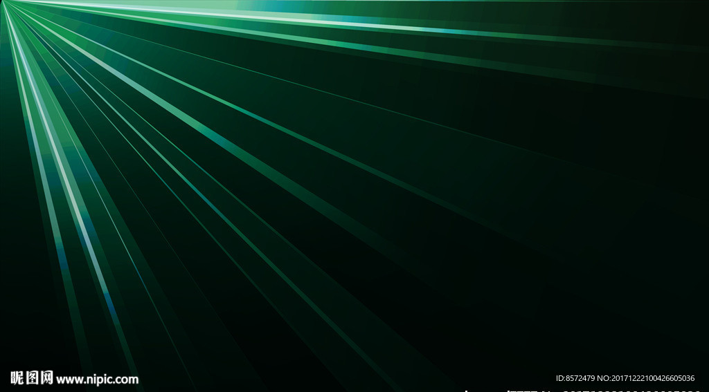 绿色光束背景