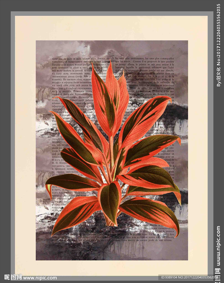 花卉装饰画