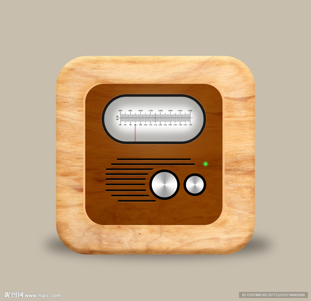 木质录音机