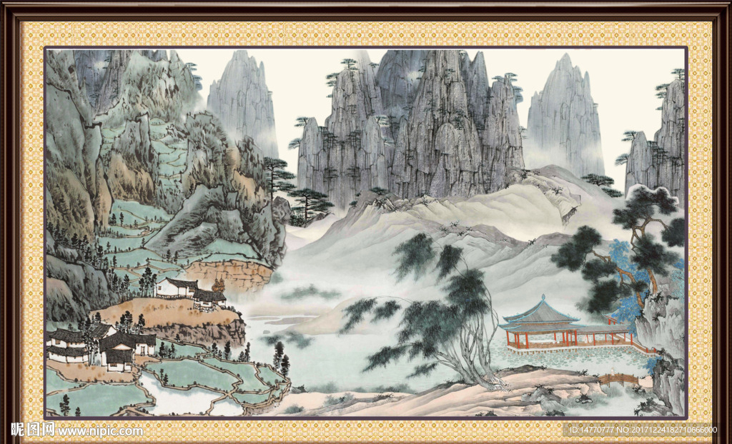 国画风景