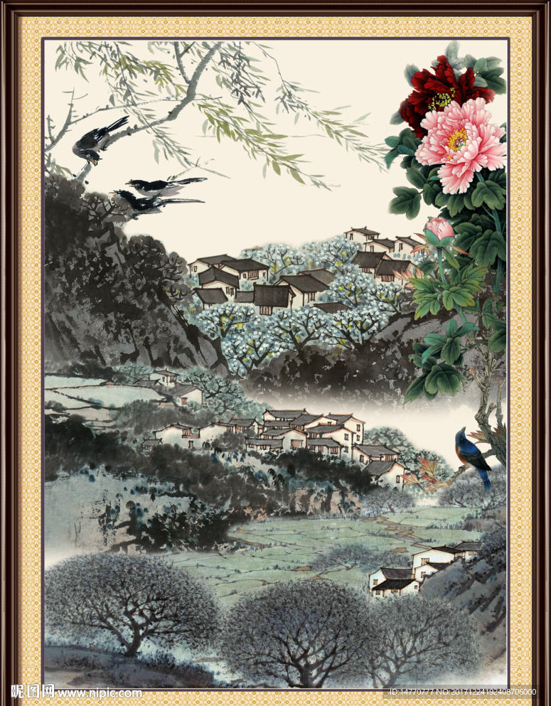 国画风景