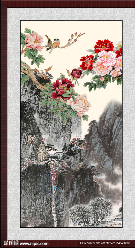 水墨山水风景
