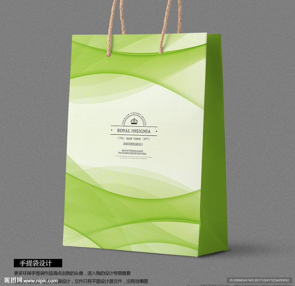 科技公司手提袋设计