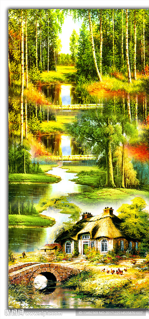 油画风景